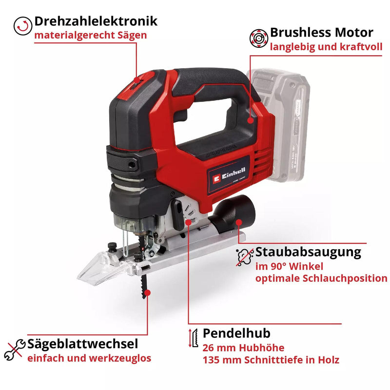 Einhell Akku-Stichsäge TP-JS 18/135 Li BL - Solo Professional (4321260)