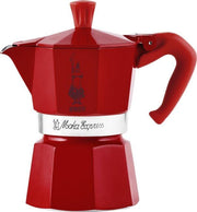 Bialetti Moka Express - Winter Wonderland Kollektion - rot - Aluminum - für 3 Tassen
