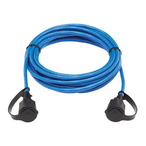 Eaton Tripp Lite Series Industrial Cat6 UTP Ethernet Kabel (RJ45 Stecker/Stecker), 100W PoE, CMR-LP, IP68, Blue, 16 ft.