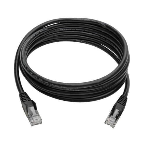 Eaton Tripp Lite Series Cat6 Gigabit Snagless Molded (UTP) Ethernet Kabel (RJ45 Stecker/Stecker), Schwarz, 7 ft. (2.13 m