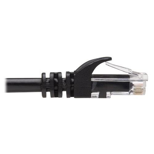 Eaton Tripp Lite Series Cat6a 10G Snagless UTP Ethernet Kabel (RJ45 Stecker/Stecker), Schwarz, 25 ft. (7.62 m)