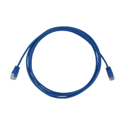 Eaton Tripp Lite Series Cat6a 10G Snagless Molded Slim UTP Ethernet Kabel (RJ45 Stecker/Stecker), PoE, Blue, 7 ft. (2.1