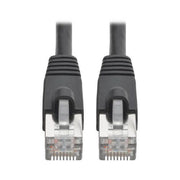 Eaton Tripp Lite Series Cat6a 10G Snagless Shielded STP Ethernet Kabel (RJ45 Stecker/Stecker), PoE, Schwarz, 5 ft. (1.52