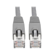 Eaton Tripp Lite Series Cat6a 10G Snagless Shielded STP Ethernet Kabel (RJ45 Stecker/Stecker), PoE, Gray, 10 ft. (3.05 m
