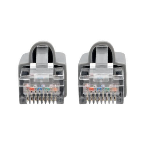 Eaton Tripp Lite Series Cat6a 10G Snagless Shielded STP Ethernet Kabel (RJ45 Stecker/Stecker), PoE, Gray, 10 ft. (3.05 m