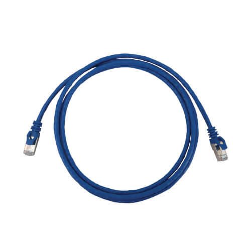Eaton Tripp Lite Series Cat6a 10G Snagless Shielded Slim STP Ethernet Kabel (RJ45 Stecker/Stecker), PoE, Blue, 5 ft. (1.