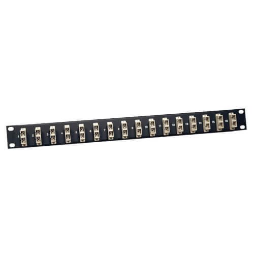 Eaton Tripp Lite Series 16-Port Patchpanel für Glasfaser, 1U (SC/SC)