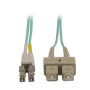 Eaton Tripp Lite Series 10Gb Duplex Multimode 50/125 OM3 LSZH Fiber Patch Kabel (LC/SC) - Aqua, 3M (10 ft.)