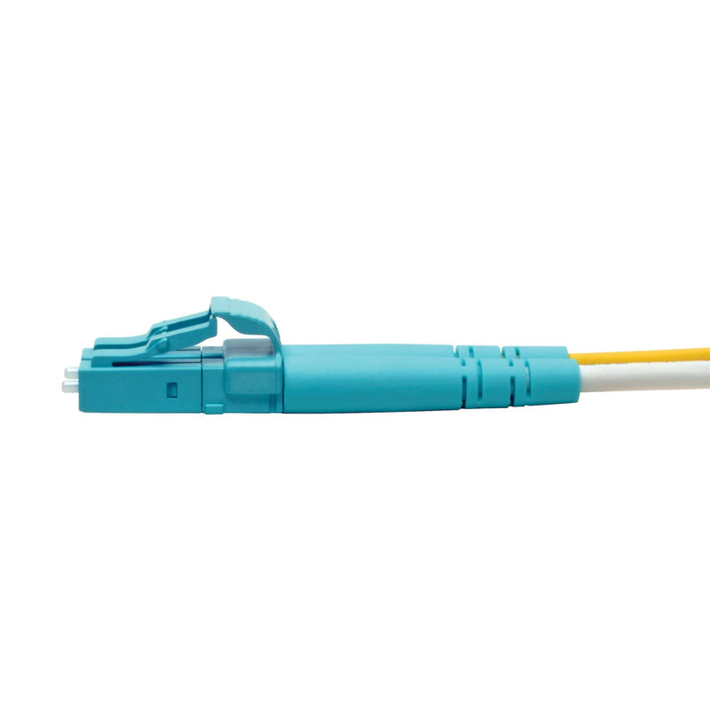 Eaton Tripp Lite Series 100G Duplex Multimode 50/125 OM5 LSZH Fiber Optic Kabel (LC/LC), Lime Green, 2 m