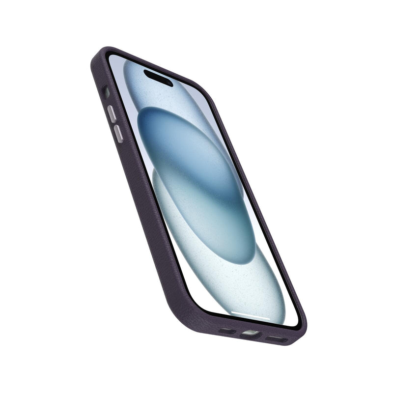 OtterBox Symmetry Cactus Leather Apple iPhone 15 Plus Plum Luxe - purple