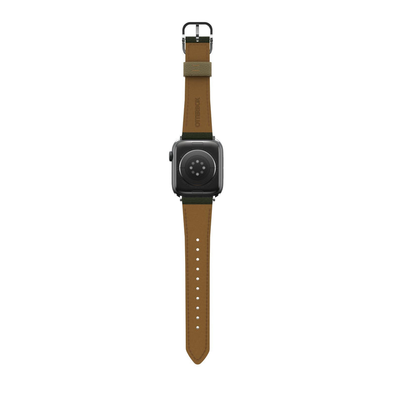 OtterBox Symmetry Cactus Leather Watch Band for Apple Watch 45/44/42mm Cactus Groove - green