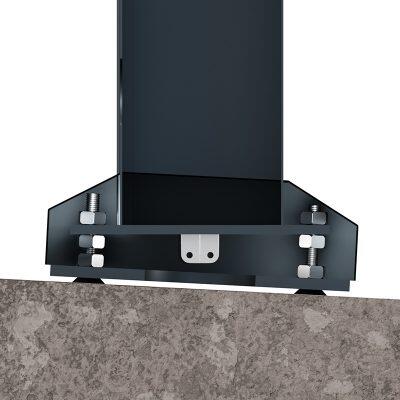Hagor ScreenOut® OH 85 Landscape Outdoorstele für Samsung OH 85 Serie