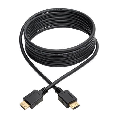 Eaton Tripp Lite Series High-Speed HDMI Kabel, Greifverbinder, 4K (Stecker/Stecker), Schwarz, 10 ft. (3.05 m)
