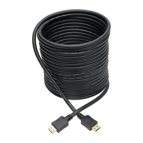 Eaton Tripp Lite Series High-Speed HDMI Kabel, Greifverbinder (Stecker/Stecker), Schwarz, 25 ft. (7.62 m)