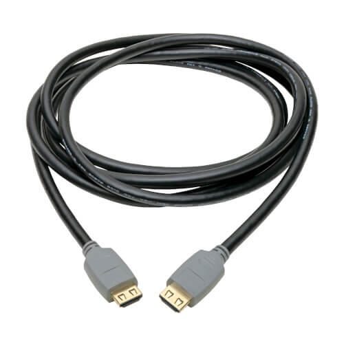 Eaton Tripp Lite Series 4K HDMI Kabel (Stecker/Stecker) - 4K 60 Hz, HDR, 4:4:4, Greifverbinder, Schwarz, 3 m