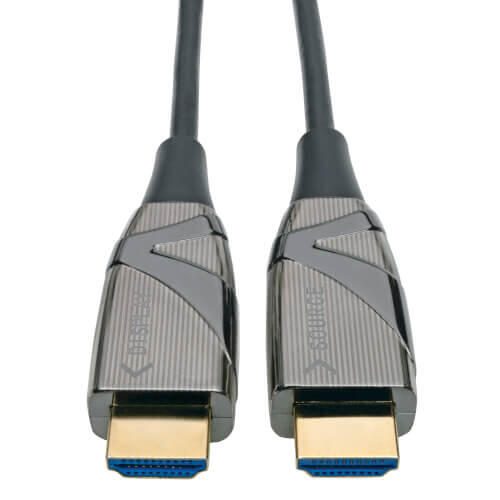 Eaton Tripp Lite Series Aktives optisches 4K-HDMI-Faserkabel (AOC) - 4K 60 Hz, HDR, 4:4:4 (Stecker/Stecker), 40 m