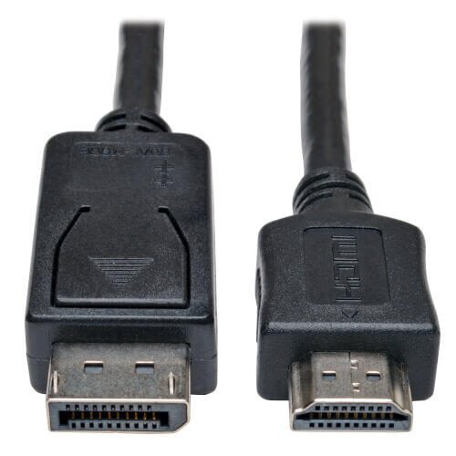 Eaton Tripp Lite Series DisplayPort zu HDMI Adapterkabel (Stecker/Stecker), 6 ft. (1.8 m)