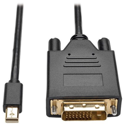 Eaton Tripp Lite Series Mini DisplayPort 1.2 zu DVI Active Adapterkabel (Stecker/Stecker), 1080p, 6 ft. (1.8 m)