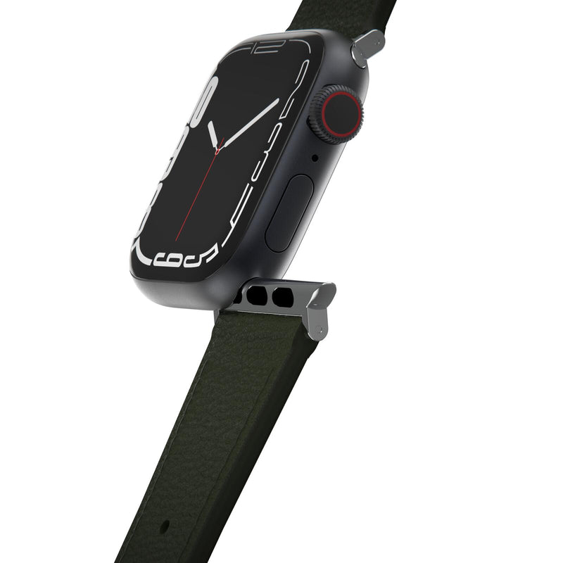 OtterBox Symmetry Cactus Leather Watch Band for Apple Watch 41/40/38mm Cactus Groove - green