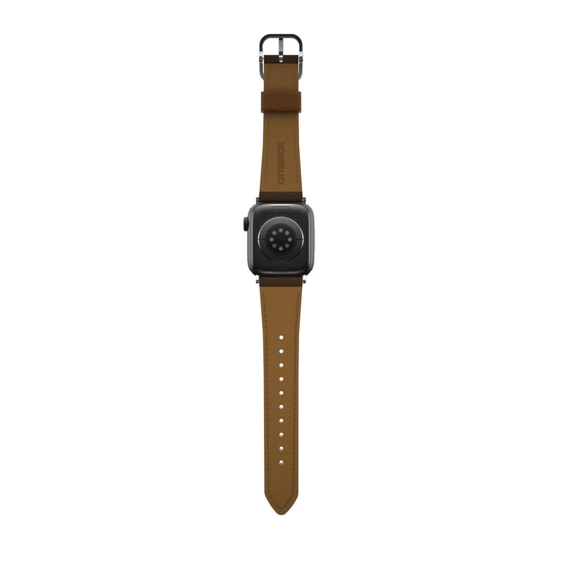 OtterBox Symmetry Cactus Leather Watch Band for Apple Watch 41/40/38mm Rich Adobe - brown