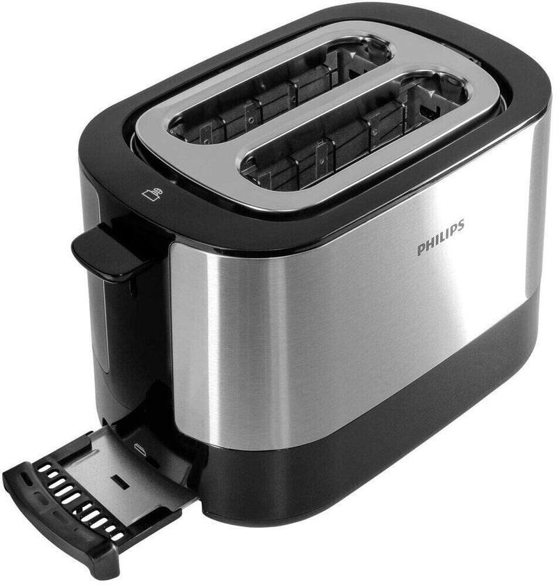 Philips Viva Collection HD2639/90, silber/schwarz