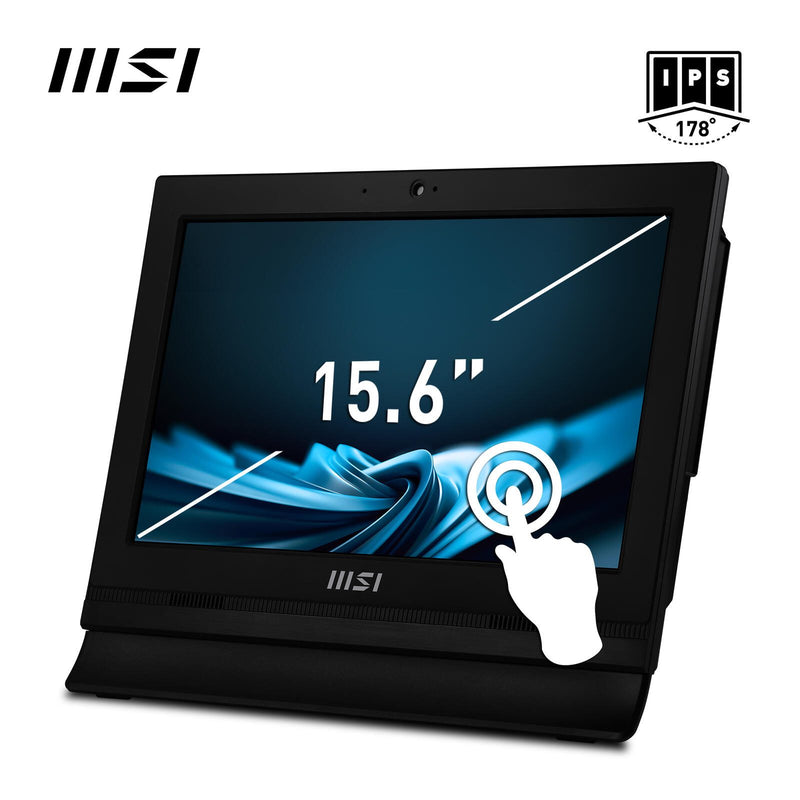 MSI PRO AP162T ADL-019DE All-in-One-PC 40 cm (15,6') Schwarz