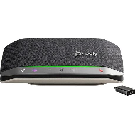 Poly Sync 20+M Freisprecheinrichtung + USB-A an USB-C-Kabel + BT700 Dongle + Beutel