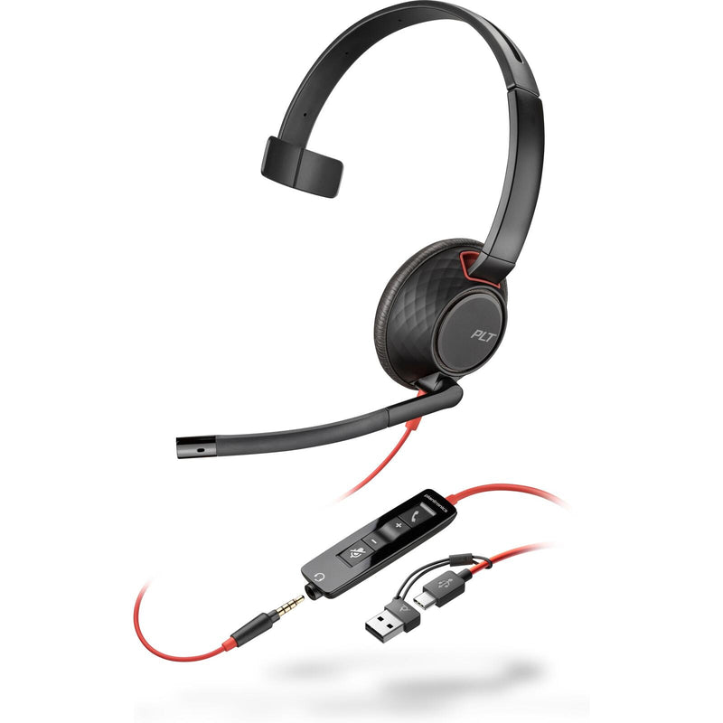 Poly Blackwire 5210 Stereo Headset On-Ear