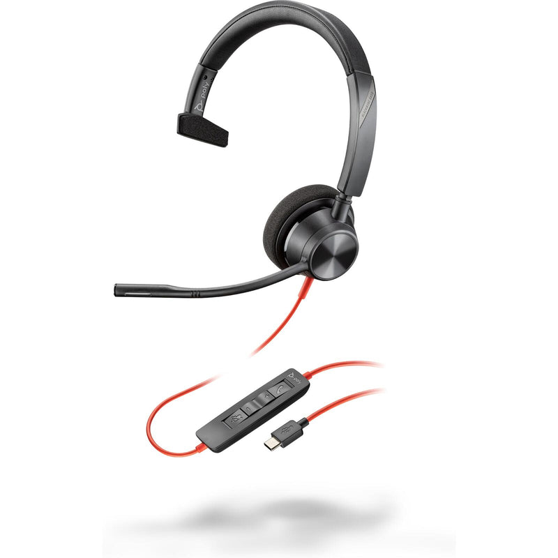 Poly Blackwire 3310 Monaurales Headset