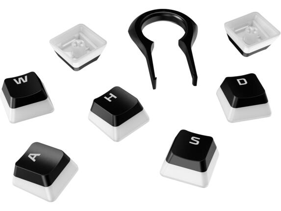 HyperX Pudding Keycaps Tastenkappen Schwarz
