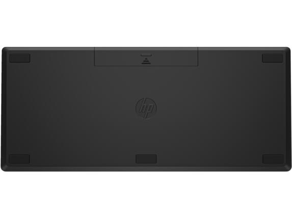 HP 355 Kompakte Bluetooth-Tastatur für mehrere Geräte, Schwarz