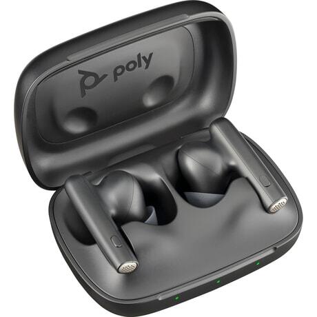 Poly Voyager Free 60 Carbon schwarz Earbuds + Basic Ladeetui