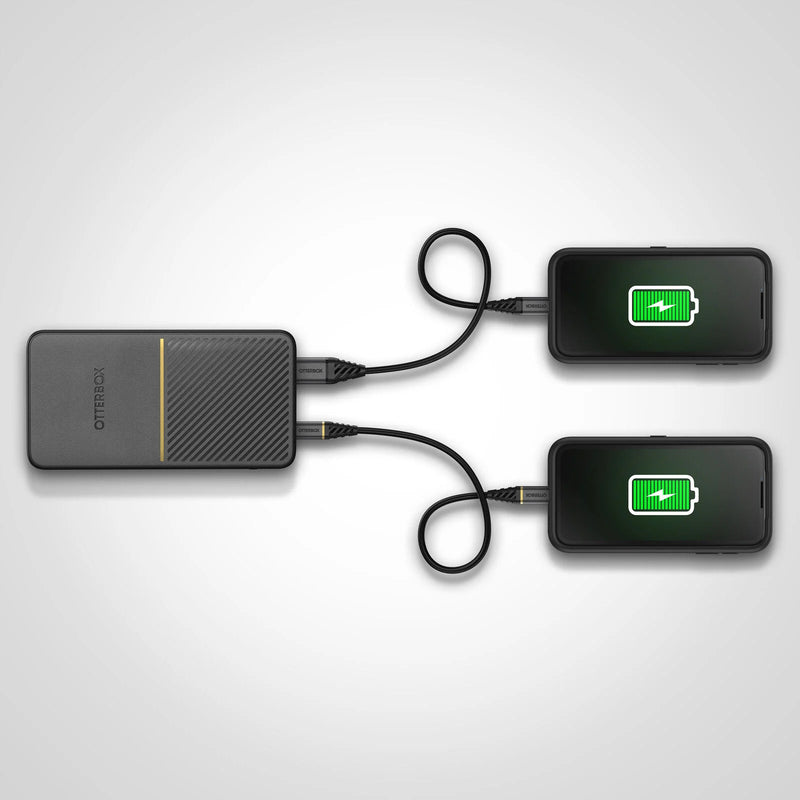 Otterbox PowerBank, 20000 mAh, USB-A & USB-C - schwarz
