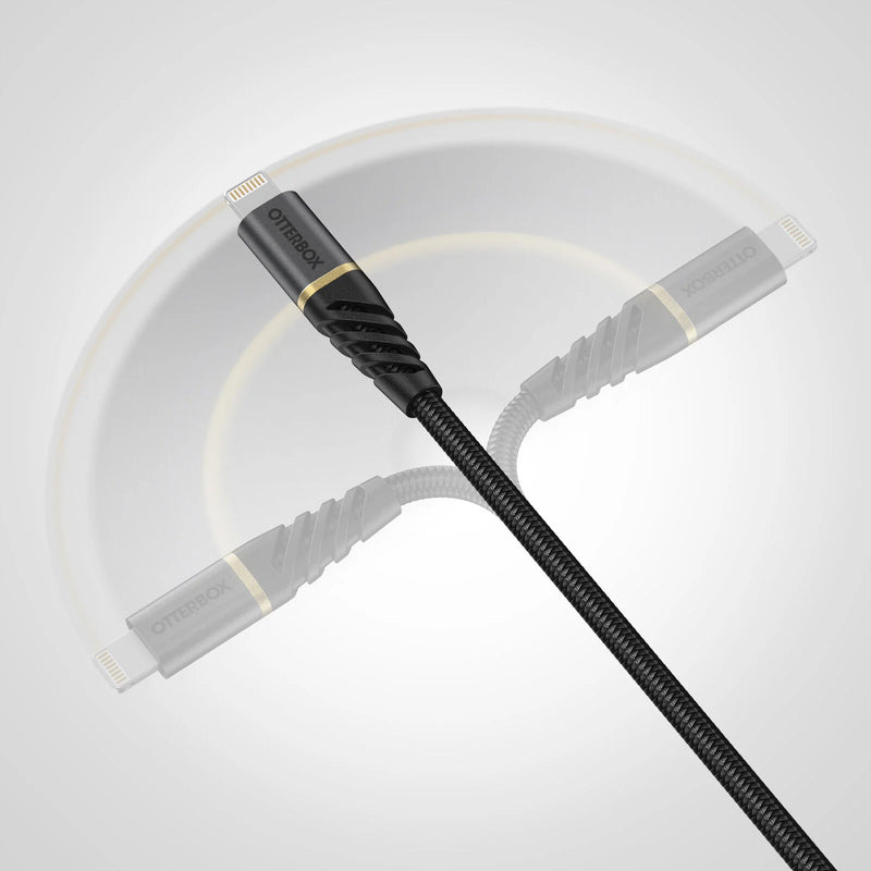 OtterBox Premium Cable USB C-Lightning 2M USB-PD - black
