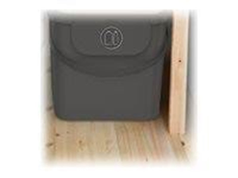 rotho Albula - rubbish bin - 40 L - plastic - antracite
