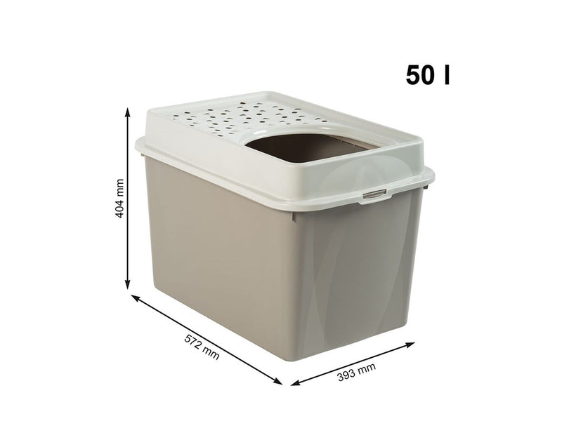 rotho Berty Eco Cappuccino - cat litter box