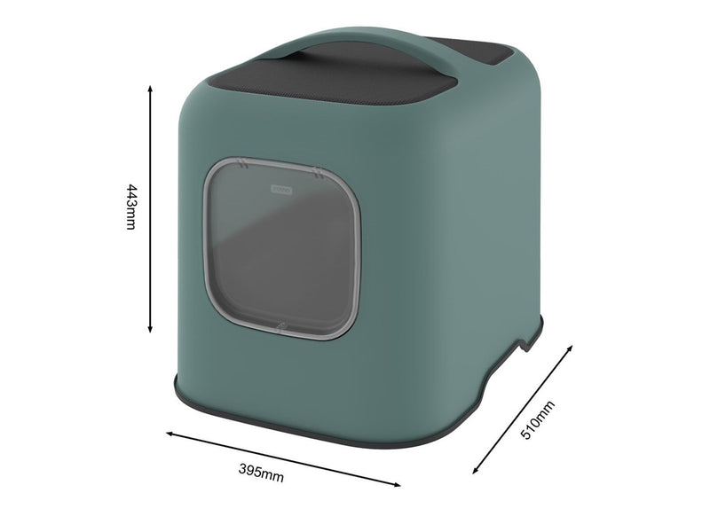 rotho Biala Green - cat litter box