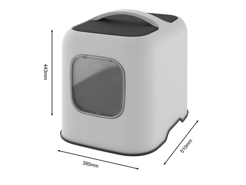 rotho Biala White - cat litter box