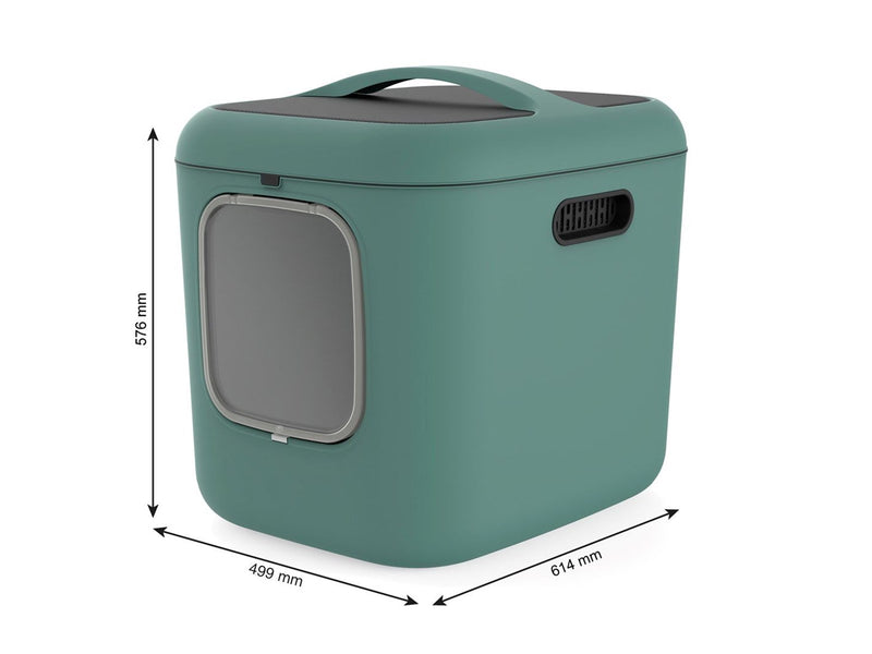 rotho Biala XL green - cat litter box