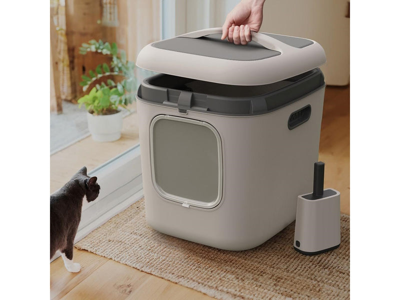 rotho Biala XL white - cat litter box