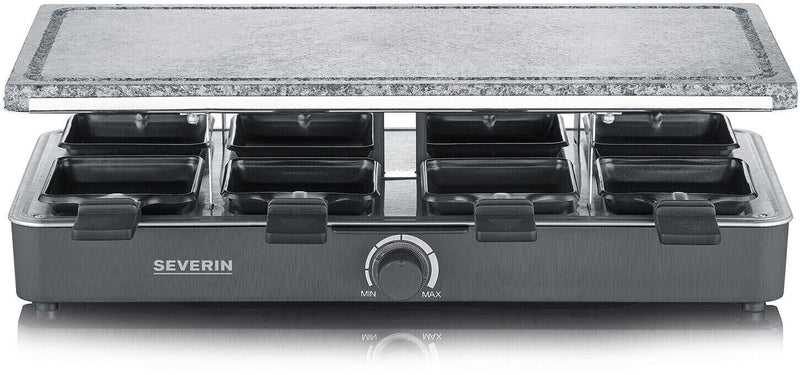B-WARE Severin 2378 Raclette 8 Pfännchen Schwarz