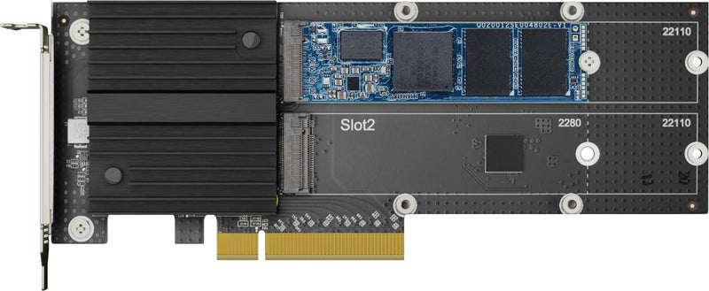 Synology Adapterkarte M2D20 M.2 NVMe SSD PCIe 3.0 x8 (M2D20)