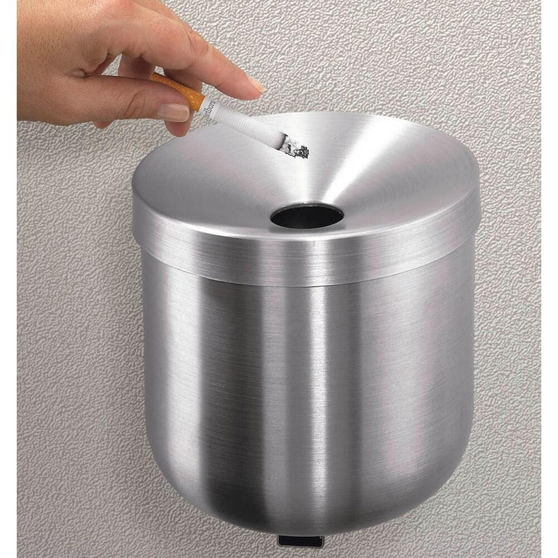 SZ Metall ALU Wandaschenbecher silber