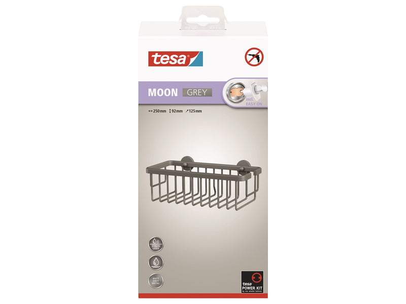 tesa Moon Grey basket single self-adhesive