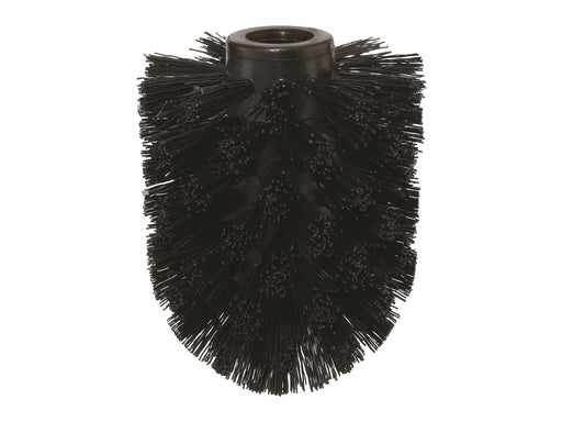 tesa Spare head for toilet brush Black