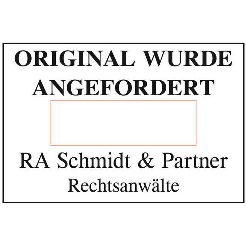 trodat Datumstempel mit Text, individualisierbar Classic 2910 P05 ohne Logo