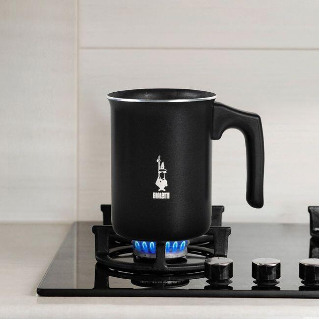 Bialetti Tutto Crema - Manueller Milchaufschäumer - für 3 Tassen