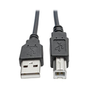 Eaton Tripp Lite Series USB 2.0 A/B Coiled Kabel (Stecker/Stecker), 10 ft. (3.05 m)