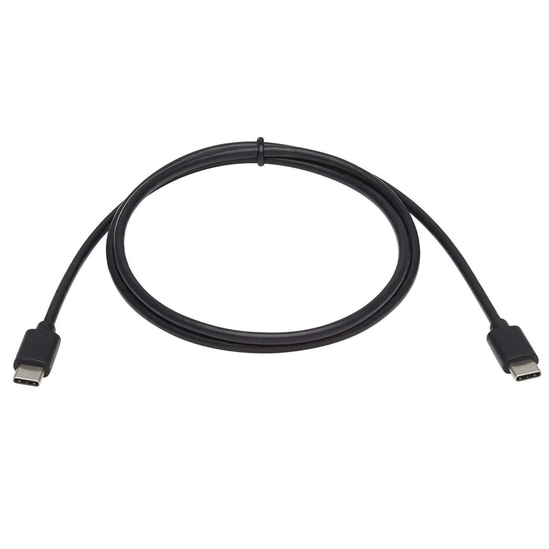 Eaton Tripp Lite Series USB-C Kabel (Stecker/Stecker) - USB 2.0, Thunderbolt 3, 60W PD Charging, Schwarz, 3 ft. (0.9 m)