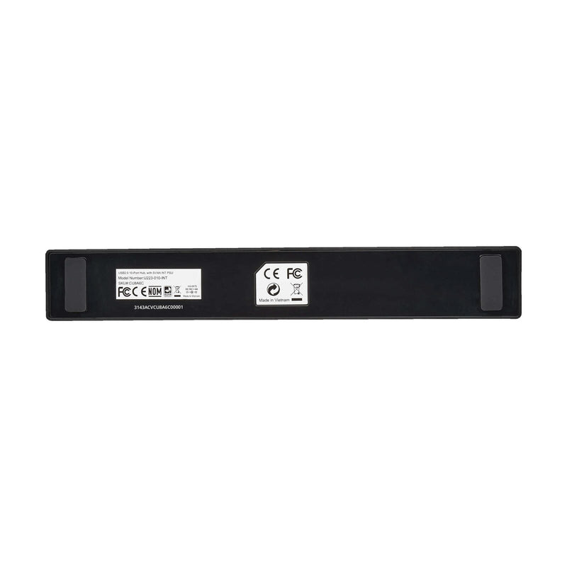 Eaton Tripp Lite Series 10-Port USB Hub mit Power Supply and International Plug Adapters